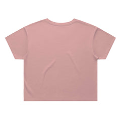 Womens Festival California Crop - Geometric Bear