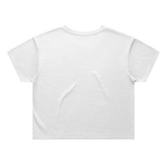 Womens Festival California Crop - Geometric Bear