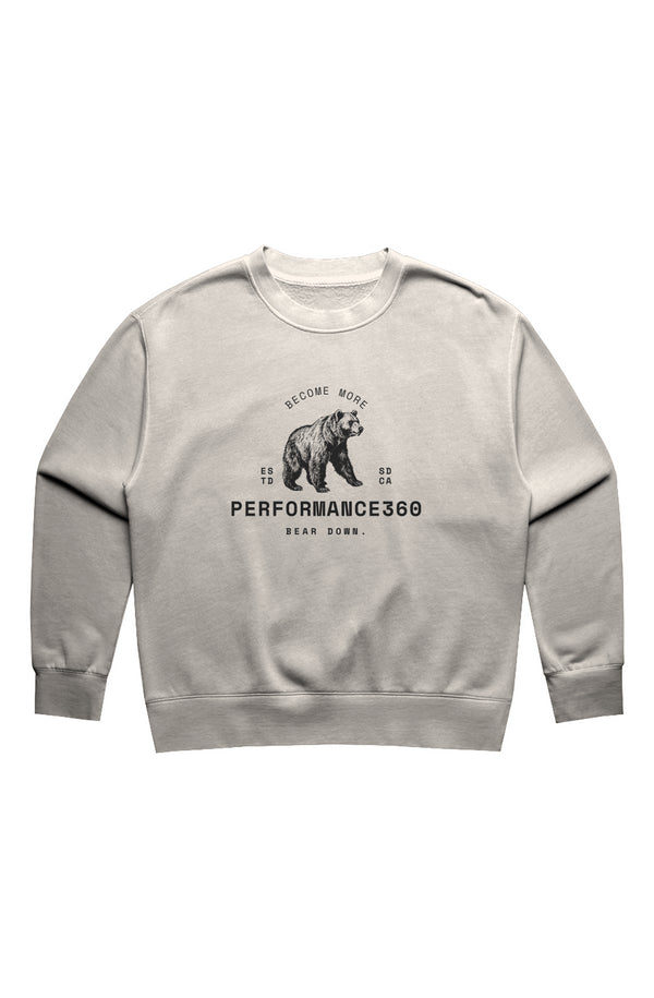 Womens Relax Faded Crew