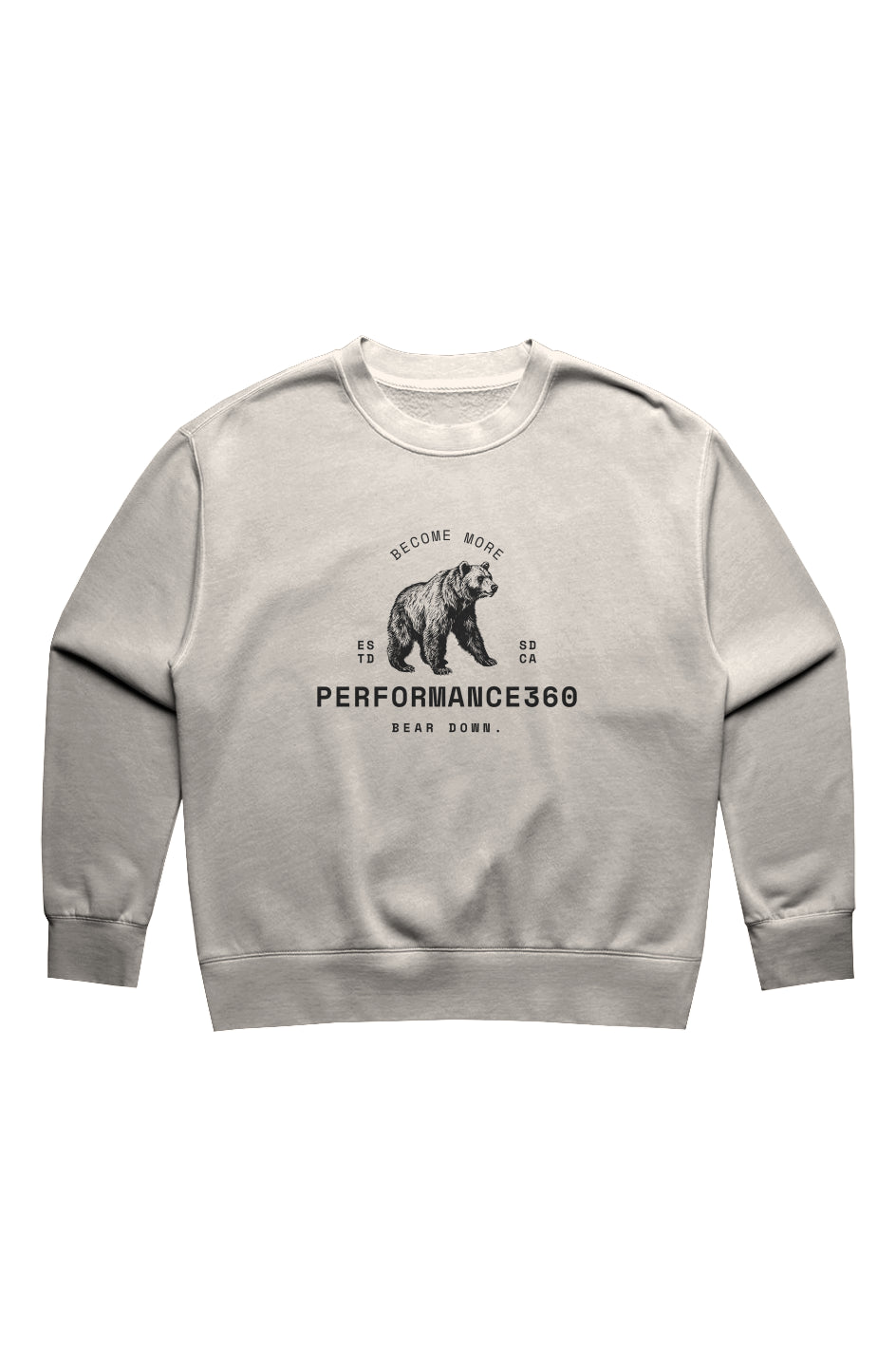 Womens Relax Faded Crew