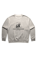 Womens Relax Faded Crew