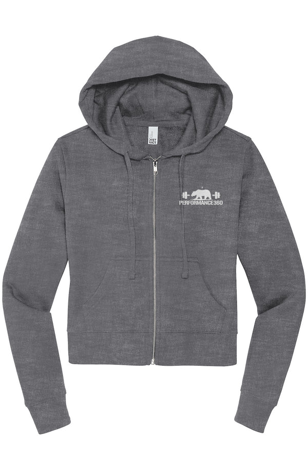 District Womens Zip Hoodie