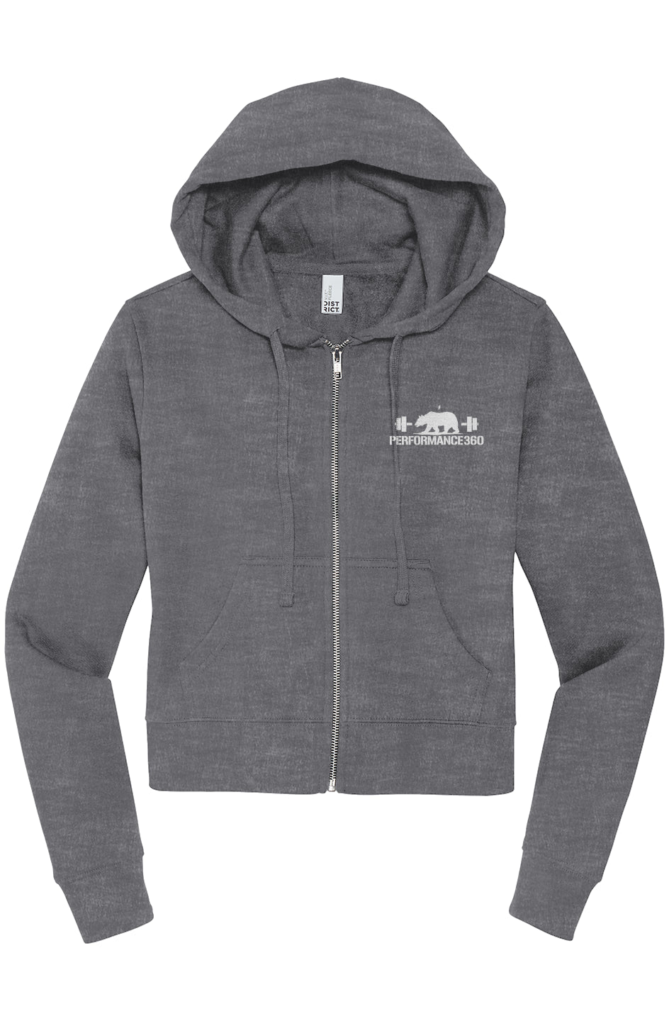 District Womens Zip Hoodie