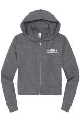 District Womens Zip Hoodie