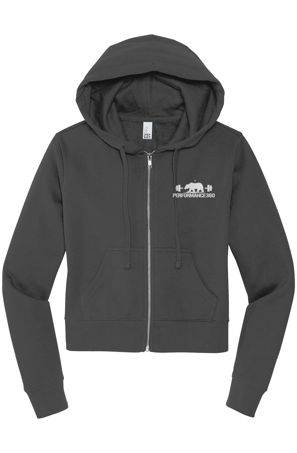 District Womens Zip Hoodie