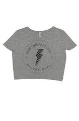 athletic fit crop tee
